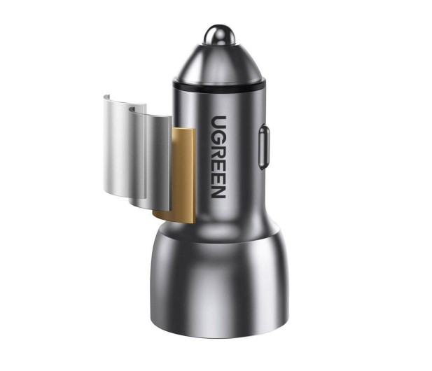 UGREEN Ładowarka samochodowa CD213 2x USB-C 36W szara - 1488949 - zdjęcie 3